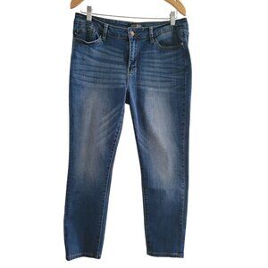 Judy Blue Relaxed fit Jeans Skinny stretch Denim Women size 32 boho Comfort